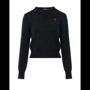 Ami   Alexandre Mattiussi Women Ami De Coeur Logo Sweater